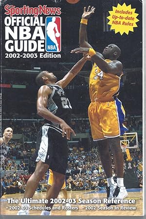 Image du vendeur pour Official Nba Guide 2002-2003 Edition mis en vente par Willis Monie-Books, ABAA