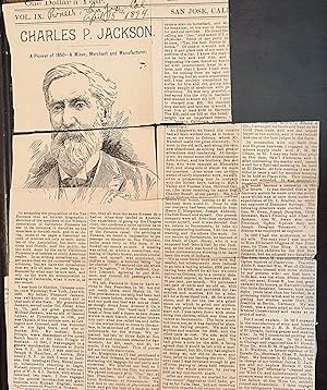 [California] Charles P. Jackson Family Archive