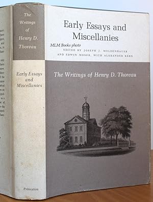 Seller image for Early Essays and Miscellanies (The WRitings of Henry David Thoreau) for sale by Ulysses Books, Michael L. Muilenberg, Bookseller