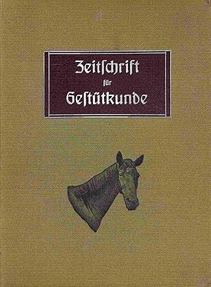 Zeitschrift für Gestütkunde und Pferdezucht. 6. Jahrgang (1911).