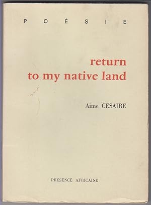 Seller image for Return to My Native Land for sale by Beasley Books, ABAA, ILAB, MWABA