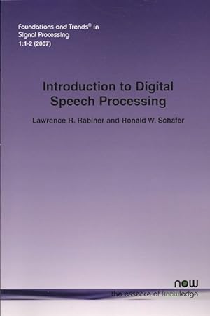 Immagine del venditore per Introduction to Digital Speech Processing venduto da GreatBookPrices