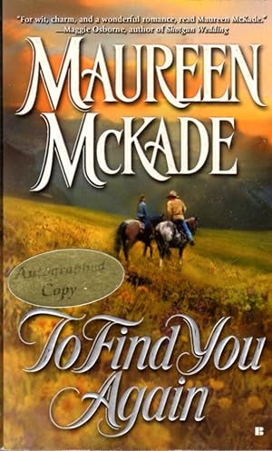 Seller image for To Find You Again for sale by Clausen Books, RMABA