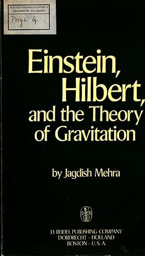 Immagine del venditore per Einstein, Hilbert, and The Theory of Gravitation Historical Origins of General Relativity Theory venduto da avelibro OHG