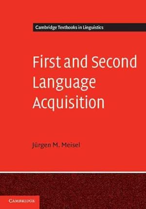 Imagen del vendedor de First and Second Language Acquisition : Parallels and Differences a la venta por GreatBookPricesUK
