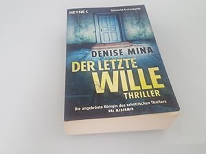 Der letzte Wille Thriller