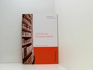 Seller image for Oldenbourg Interpretationen: Gedichte der Weimarer Klassik: Band 56 Interpretationen for sale by Book Broker
