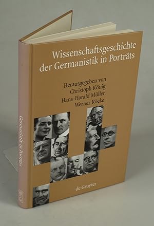 Imagen del vendedor de Wissenschaftsgeschichte der Germanistik in Portrts. a la venta por Antiquariat Dorner