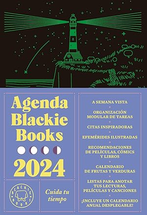 Agenda Blackie Books 2024 Cuida tu tiempo