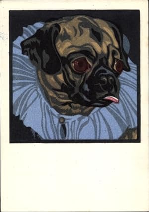 Seller image for Knstler Ansichtskarte / Postkarte von Bresslern Roth, Norbertine, Hund for sale by akpool GmbH