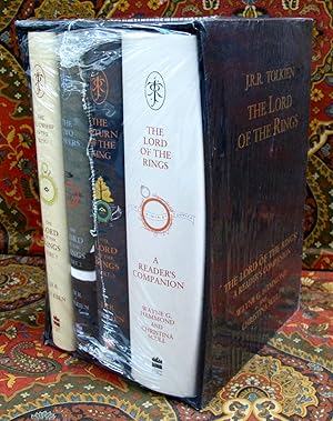 Imagen del vendedor de The Lord of the Rings Boxed Set, 60th Anniversary with a Reader's Companion, Still Sealed in Shrinkwrap a la venta por The Tolkien Bookshelf