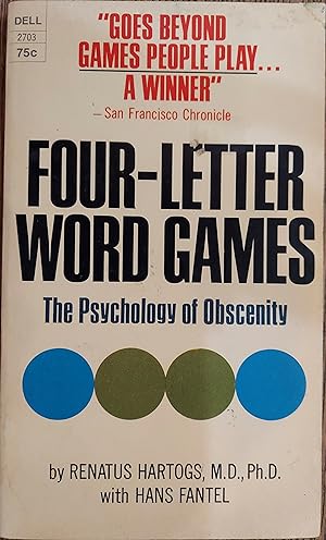 Seller image for Four Letter Word Games; The Psychology of Obscenity for sale by The Book House, Inc.  - St. Louis