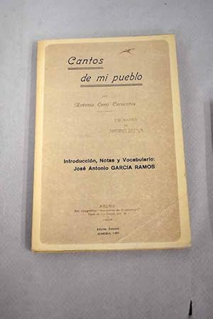 Seller image for Cantos de mi pueblo for sale by Alcan Libros