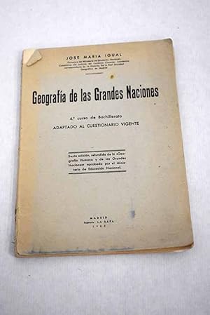 Seller image for Geografa de las grandes naciones for sale by Alcan Libros