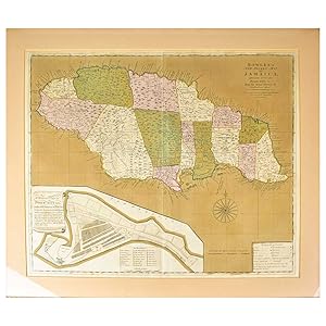 Bowles's New Pocket Map of Jamaica, Divided into its Parishes &c. from the Actual Surveys of Shef...