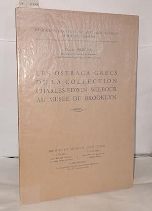 Image du vendeur pour Les Ostraca grecs de la collection Charles-Edwin Wilbour au muse de Brooklyn mis en vente par Librairie Albert-Etienne