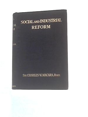 Immagine del venditore per Social And Industrial Reform venduto da World of Rare Books