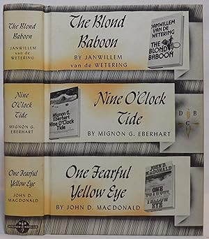 Image du vendeur pour The Blond Baboon; Nine O'Clock Tide; One Fearful Yellow Eye mis en vente par MLC Books