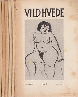 Seller image for Vild Hvede - 11 B.de. Tidsskrift for ung dansk litteratur og illustration. Oktober 1947 til Maj 1950. for sale by Fundus-Online GbR Borkert Schwarz Zerfa