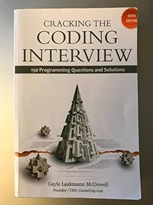 Image du vendeur pour Cracking the Coding Interview: 150 Programming Questions and Solutions mis en vente par -OnTimeBooks-