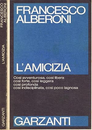 Immagine del venditore per L'amicizia venduto da Biblioteca di Babele