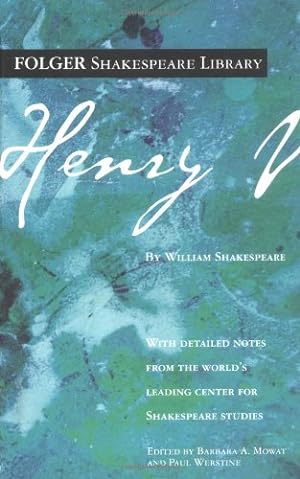 Bild des Verkufers fr Henry V (Folger Shakespeare Library) zum Verkauf von -OnTimeBooks-
