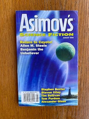 Imagen del vendedor de Asimov's Science Fiction August 2003 a la venta por Scene of the Crime, ABAC, IOBA