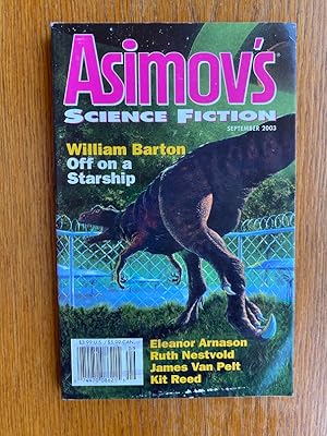 Image du vendeur pour Asimov's Science Fiction September 2003 mis en vente par Scene of the Crime, ABAC, IOBA