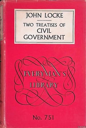 Bild des Verkufers fr Two treatises of Civil Government zum Verkauf von Klondyke