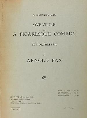 Overture to a Picaresque Comedy, For Orchestra, Miniature Score