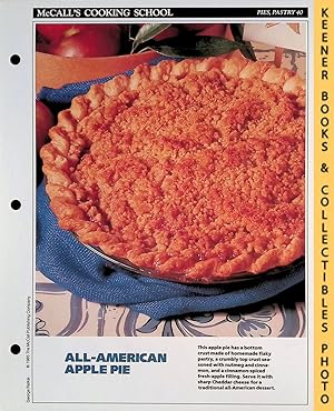 McCall's Cooking School Recipe Card: Pies, Pastry 40 - Dutch Apple Pie : Replacement McCall's Rec...