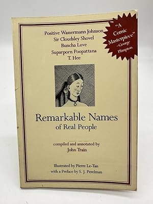 Imagen del vendedor de Remarkable Names of Real People a la venta por Dean Family Enterprise