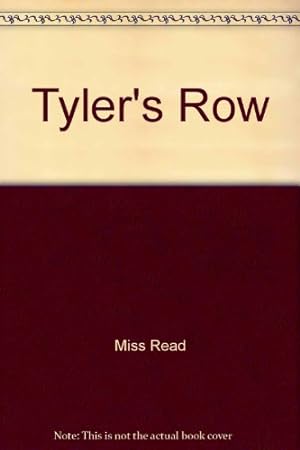 Seller image for Tyler's Row for sale by WeBuyBooks
