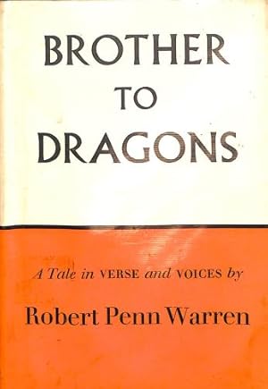 Immagine del venditore per Brother to dragons: A tale in verse and voices venduto da WeBuyBooks