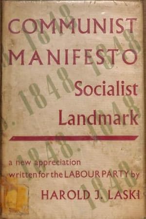 Immagine del venditore per Communist Manifesto: Socialist Landmark: A New Appreciation Written For The Labour Party venduto da WeBuyBooks