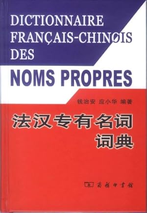 Bild des Verkufers fr Dictionnaire francais-chinois des noms propres zum Verkauf von WeBuyBooks