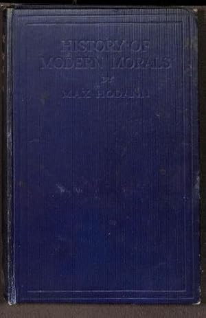 Bild des Verkufers fr History Of Modern Morals zum Verkauf von WeBuyBooks