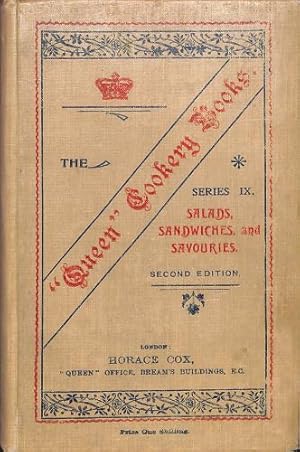 Seller image for The "Queen" Cookery Books. No 9: Salads, Sandwiches, And Savouries for sale by WeBuyBooks