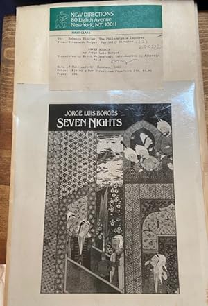 Immagine del venditore per Seven Nights venduto da Sawtooth Books, ABAA