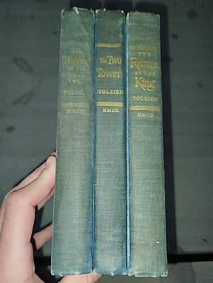 Bild des Verkäufers für Lord of the rings 12th 9th 9th Fellowship ring two towers rotk Tolkien 1962 zum Verkauf von Great and rare books