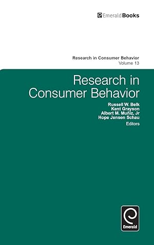 Seller image for Research in Consumer Behavior for sale by moluna