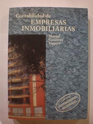 Image du vendeur pour Contabilidad de empresas inmobiliarias mis en vente par Librera Antonio Azorn