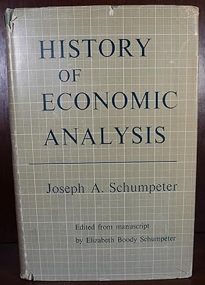 Image du vendeur pour History of Economic Analysis mis en vente par Ernestoic Books