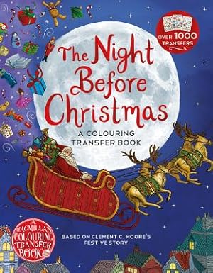 Image du vendeur pour The Night Before Christmas: A Colouring Transfer Book (Paperback or Softback) mis en vente par BargainBookStores