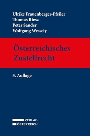 Seller image for sterreichisches Zustellrecht for sale by moluna