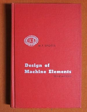 Seller image for Design of Machine Elements [3rd Third Edition] for sale by GuthrieBooks