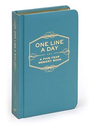 Immagine del venditore per One Line A Day: A Five-Year Memory Book (5 Year Journal, Daily Journal, Yearly Journal, Memory Journal) venduto da -OnTimeBooks-