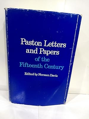 Imagen del vendedor de Paston Letters and Papers of the Fifteenth Century Part 1 a la venta por Fleur Fine Books