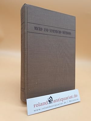 Imagen del vendedor de Technique of Organic Chemistry Volume 6: Micro and Semimicro Methods a la venta por Roland Antiquariat UG haftungsbeschrnkt