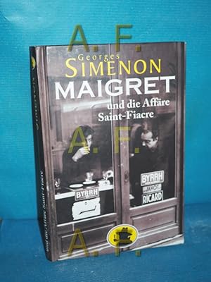 Bild des Verkufers fr Maigret und die Affre Saint-Fiacre. [Aus dem Franz. von Werner de Haas] / Weltbild-SammlerEditionen zum Verkauf von Antiquarische Fundgrube e.U.